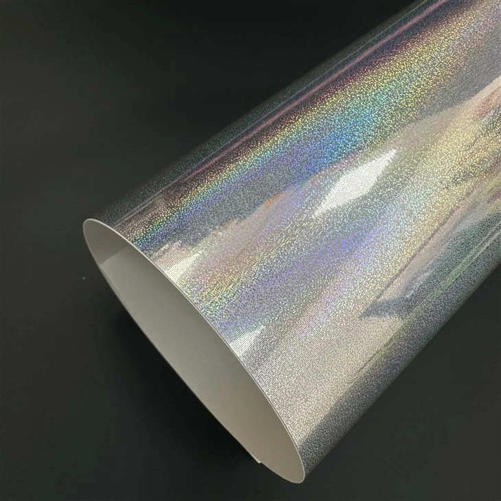 Holografikus motorkerékpár vinil - galaxis
